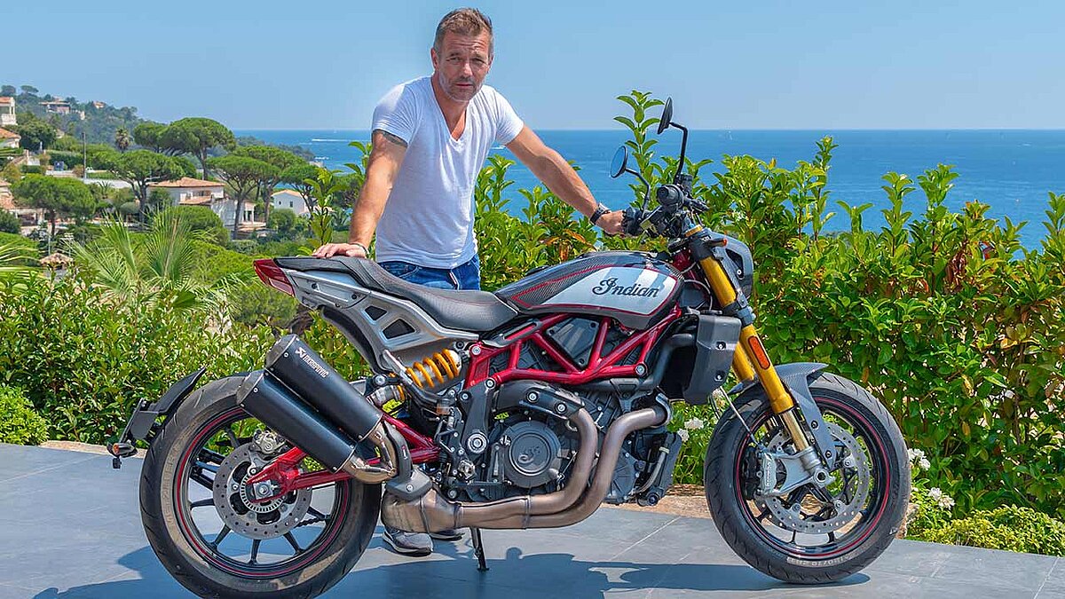 Sébastien Loeb, Rallye-Ikone und künftiger Markenbotschafter von Indian Motorcycle.