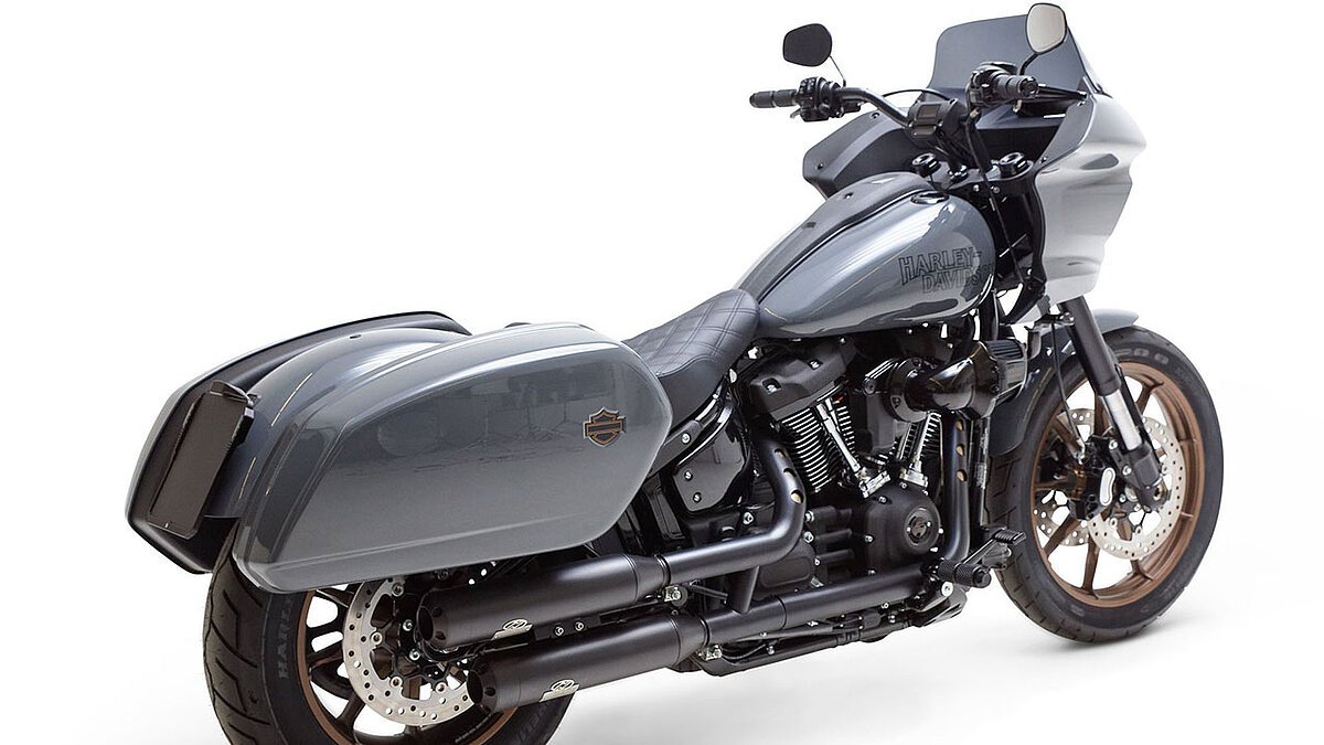 HD Low Rider ST nach dem Umbau mit Zubehör von WUNDERKIND-Custom