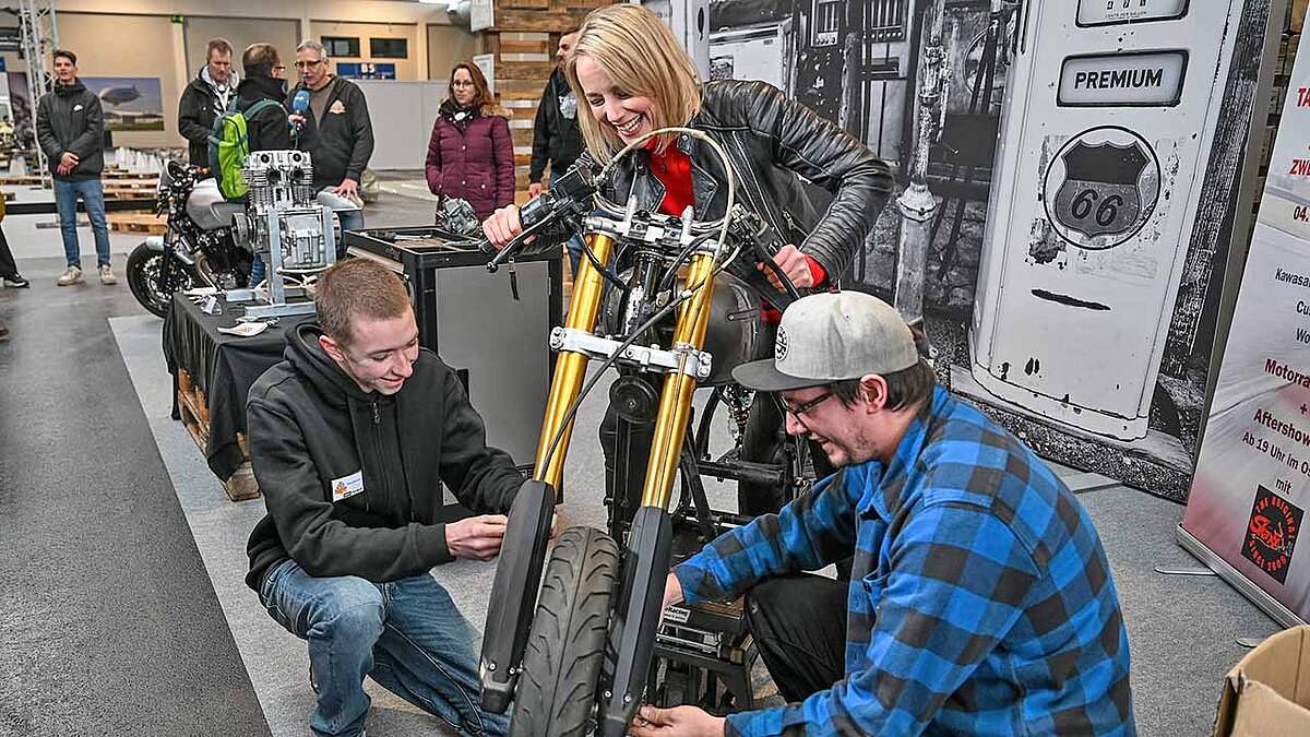 Findet im Januar 2021 nicht statt: Die Messe Motorradwelt Bodendsee in Friedrichshafen.