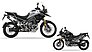 Bei den Rally-Varianten kommen bespeichte 21-Zoll-/18-Zoll-Räder zum Einsatz: Tiger 1200 Rally Pro (li.) und Rally Explorer (re.). Aufwändig konstruiert: Die „Tri-Link“-Kardanschwinge der Neuauflage.