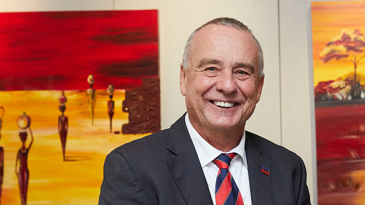 Hat gut lachen angesichts der zuletzt überaus positiven Umsatzentwicklung: Ernst Prost, Geschäftsführer von Liqui Moly.