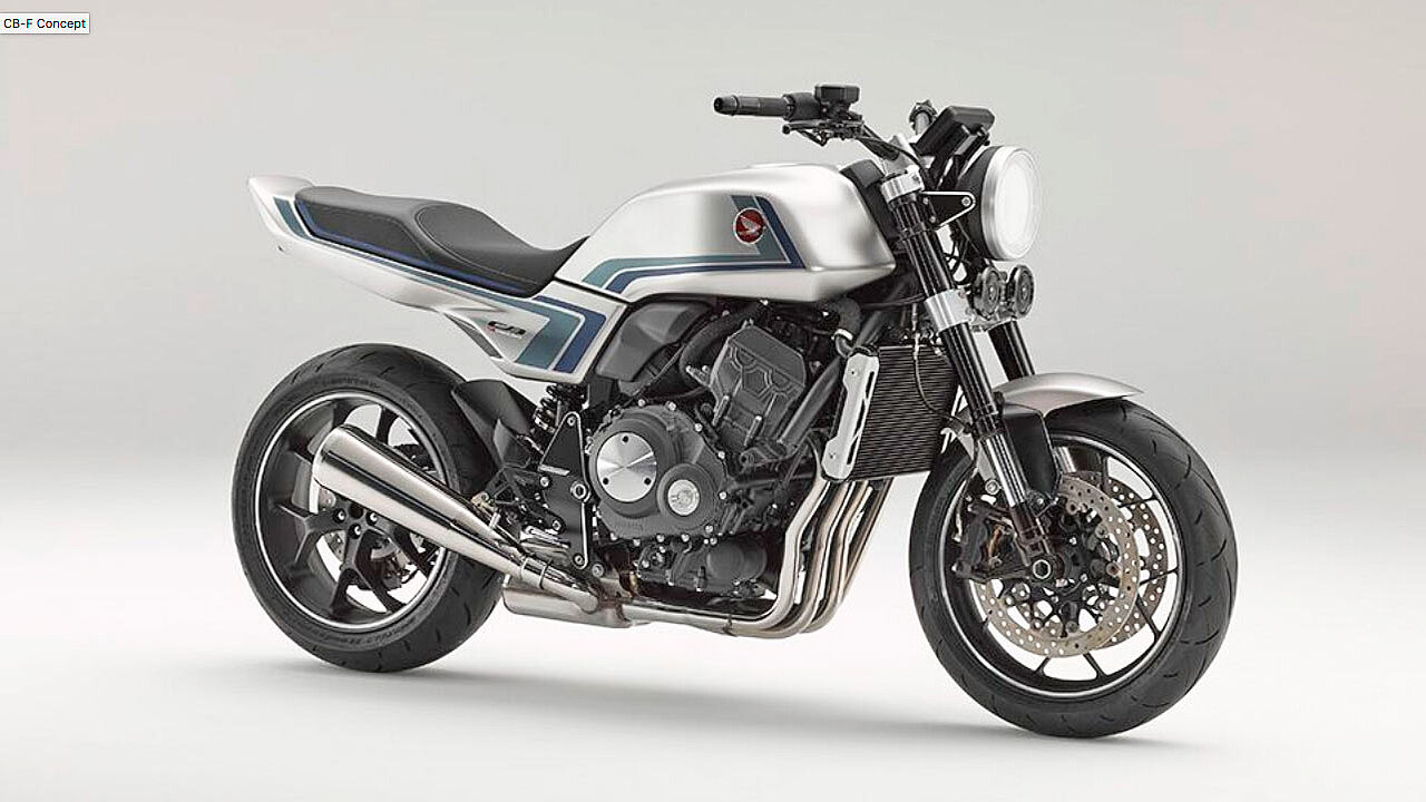 Honda CB-F-Konzept: Die Technik stammt von der aktuellen CB1000-Baureihe.