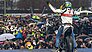 Ein letztes Mal auf dem Motorrad vor Publikum: Valentino Rossi in Mailand.