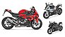 In drei Lackierungen schickt BMW sein aufgefrischtes Superbike ins Rennen.