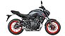 Yamaha MT-07 in der Farbgebung „Storm Fluo“.