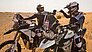 Der britische Hersteller Triumph unterstützt die Rallye „1000 Dunas“ als Sponsor. Der Motorradbauer aus Hinckley hat bekundet, selbst ins harte Offroad-Geschäft einsteigen zu wollen.
