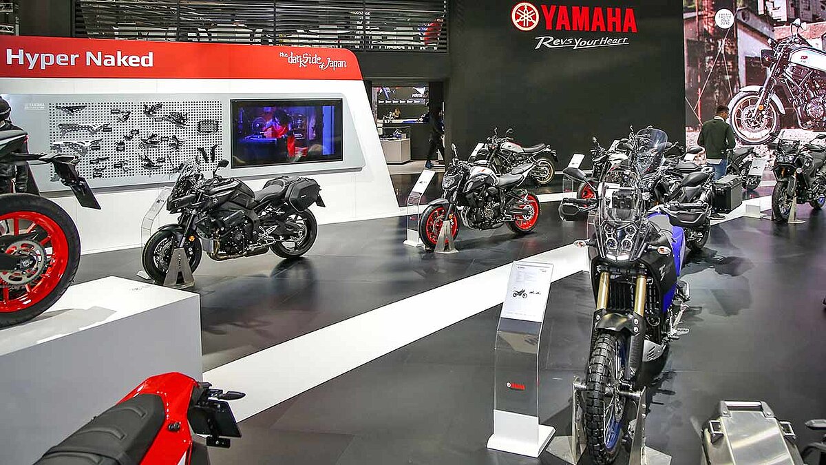 Yamaha will auf der EICMA 2021 mit Präsenz glänzen.