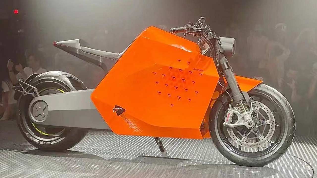 DC100 lautet die Produktbezeichnung für ein Elektro-Big-Bike des chinesischen Herstellers Davinci Motor, das wohl auch nach Europa kommen soll.