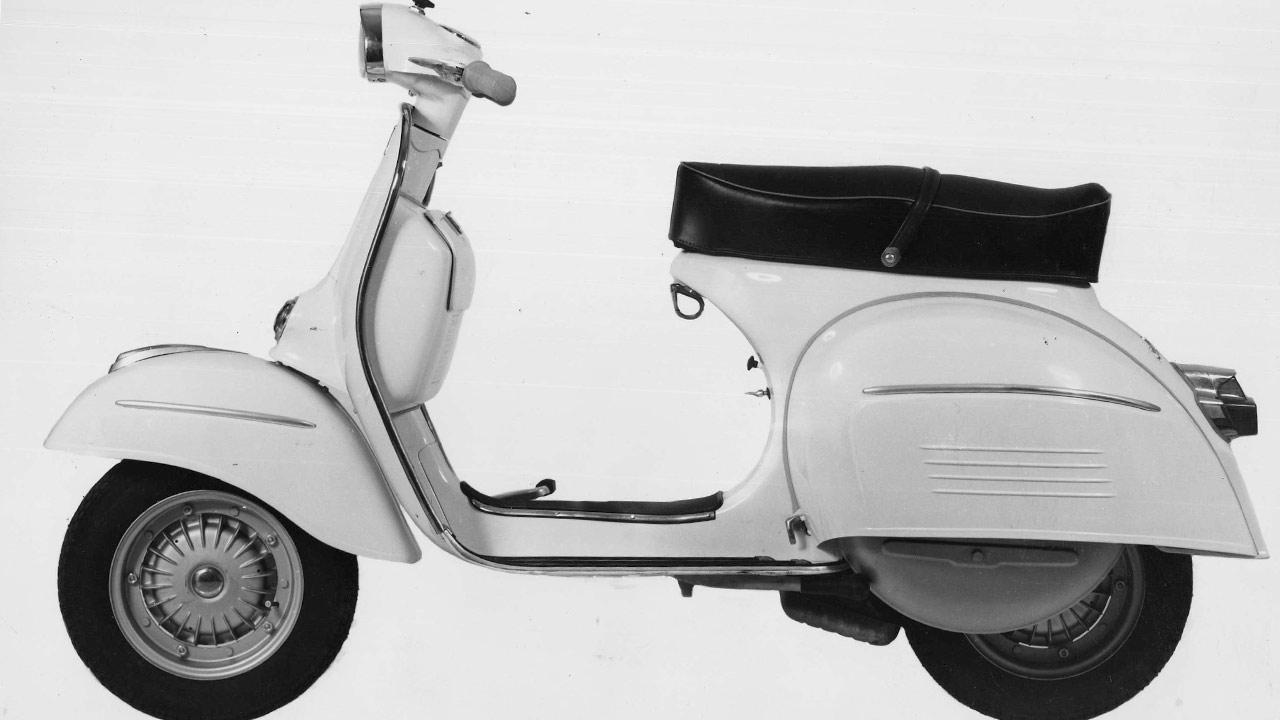 Blick ins Modell-Archiv: Die Vespa 180 Supersport aus dem Jahr 1964.