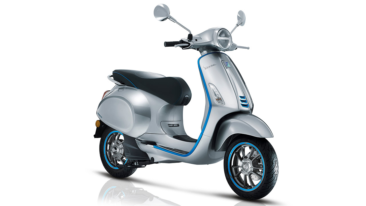 Mit der Vespa Elettrica hat der Hersteller das Zeitalter des Elektroantriebs eingeläutet.