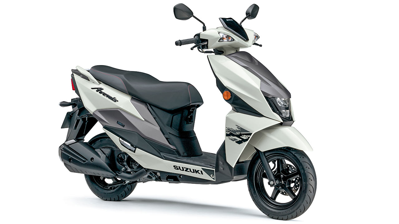 Neumodell Nummer Zwei für Europa: Suzuki Avenis 125.