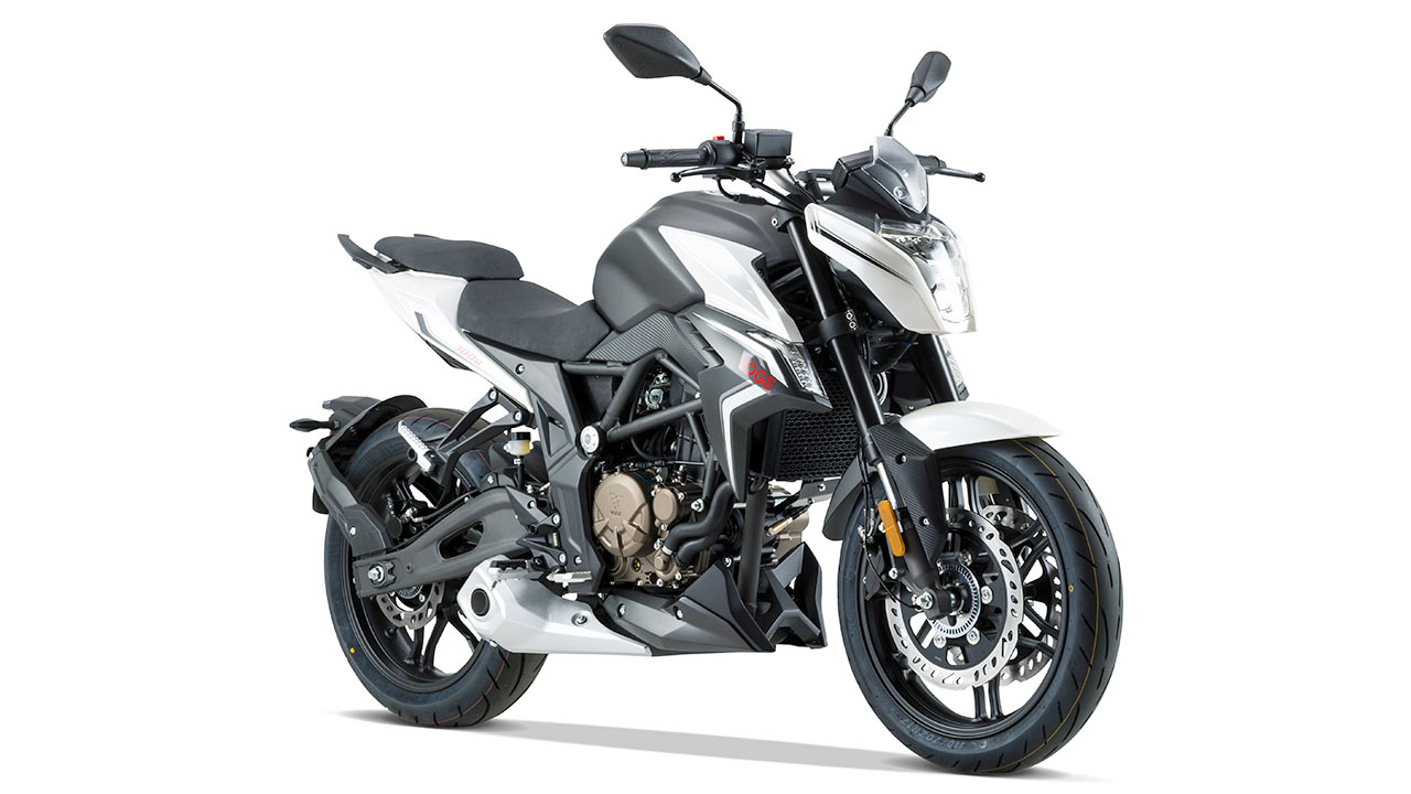 Ein Einsteiger-Bike modernen Zuschnitts: Voge 300 R.