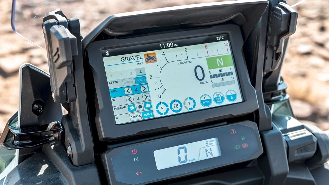 Honda spendierte der Neuauflage einen 6,5 Zoll großen Vierfarb-Touchscreen im Cockpit.