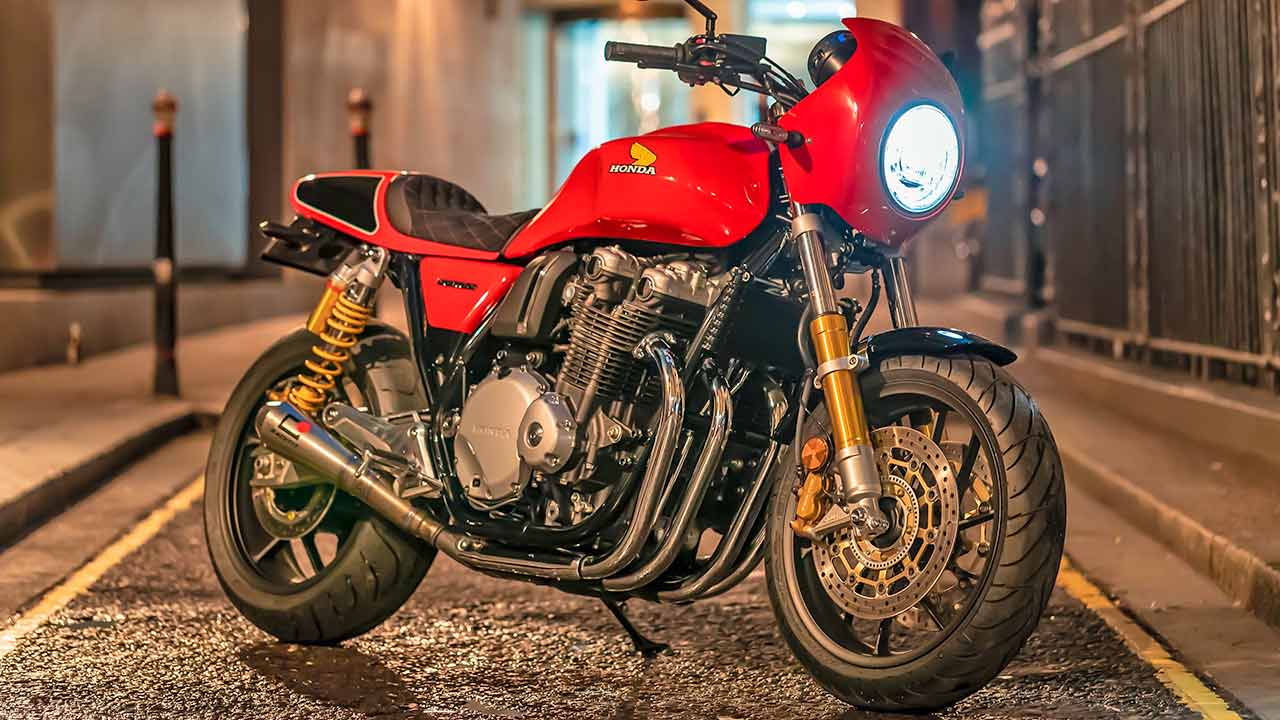Sondermodell der Honda CB1100 RS nur UK: Die 5Four.