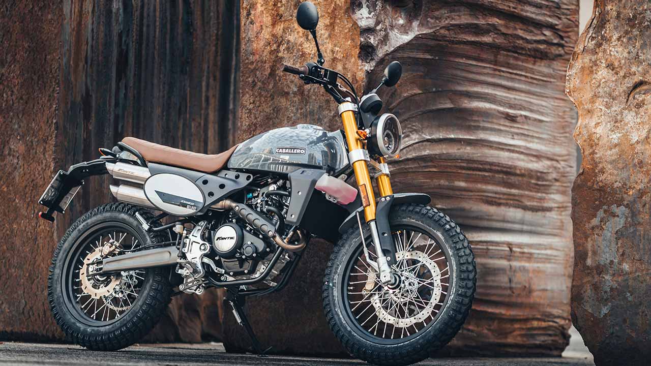 Die Caballero 125 in der Version Deluxe.