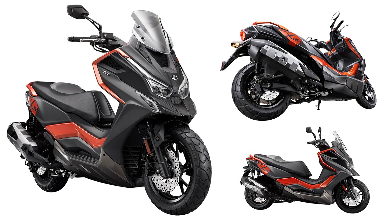 Kymcos neuer „Adventure Crossover“-Roller, der DT X360.