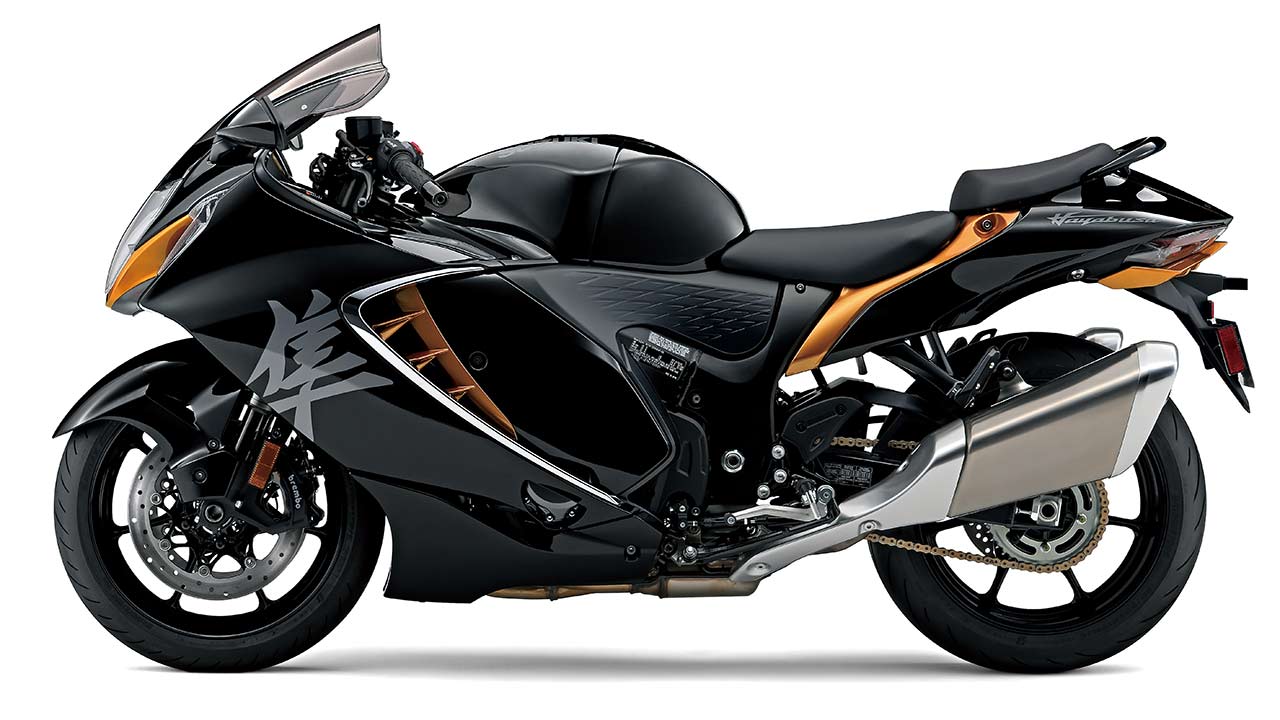 Hayabusa reloaded Vol. 02: Suzuki GSX 1300 RR in Schwarz, Modelljahr 2021.