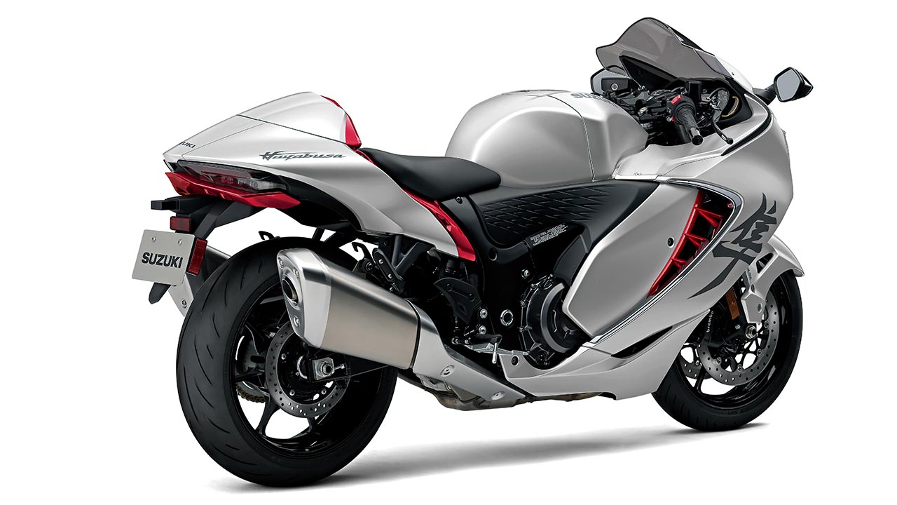 Hayabusa reloaded Vol. 03: Suzuki GSX 1300 RR in Silber, Modelljahr 2021.