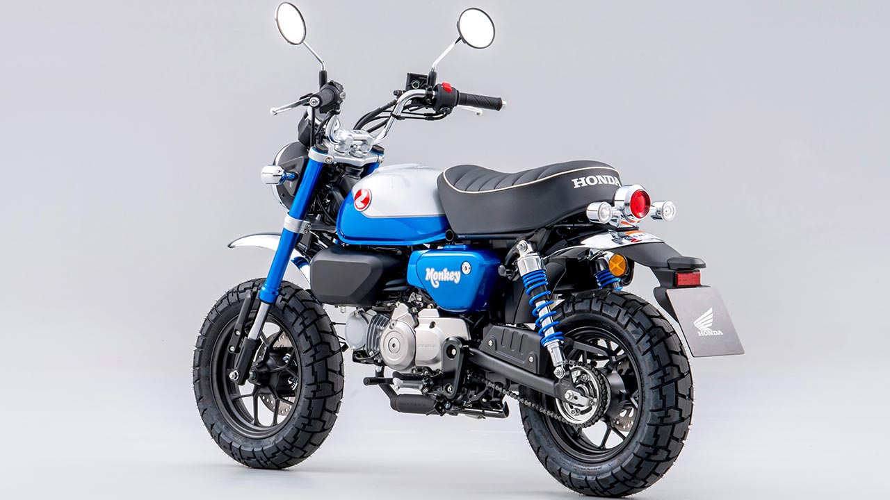 Die Farbe Blau ist neu im Monkey-Spektrum.