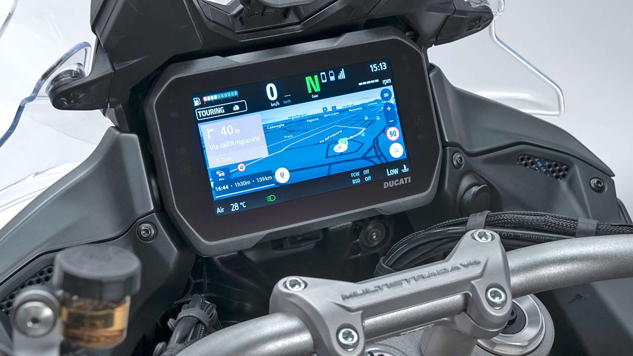 Künftig ist im Display eine Navigationsfunktion integriert.