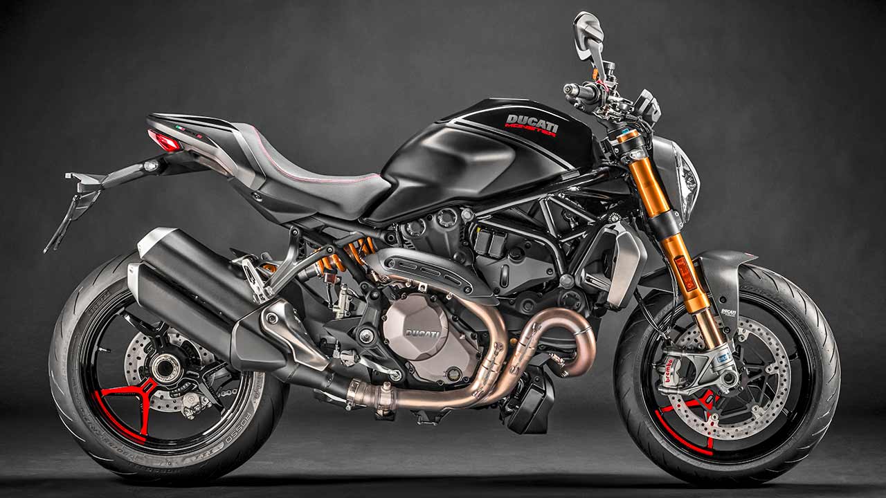 Ein Motorrad gewordenes Statement: Die Ducati Monster 1200 S „Black on Black“.