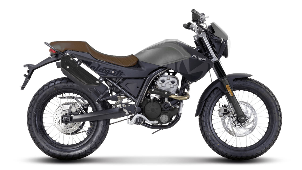 Sondermodell zum 90. Markengeburtstag: Malaguti Monte Pro 125 „Anniversary Edition“.