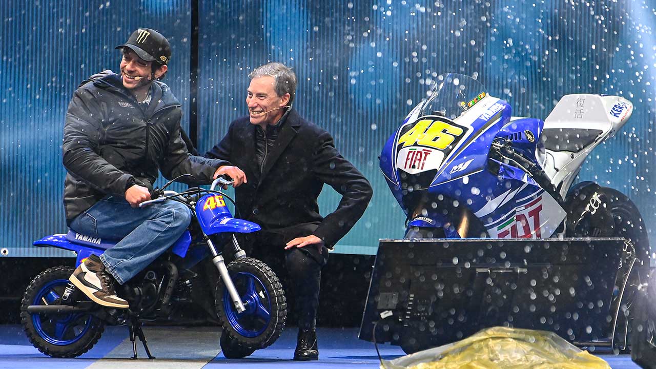 Yamaha-Rennsport-Chef Lin Jarvis verabschiedete sich vom schillerndsten Fahrer, den Yamaha je hatte.