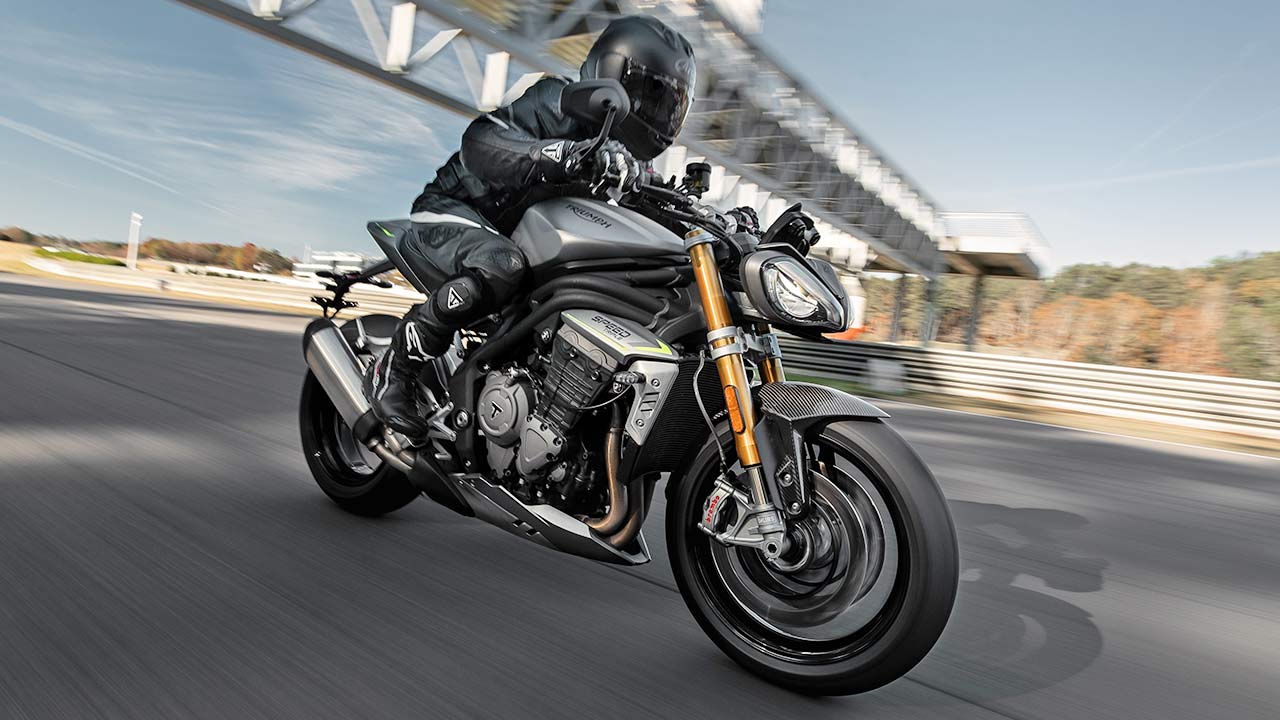 Kompakter, bärenstarker Kraftsportler: Neue Triumph Speed Triple 1200 RS.