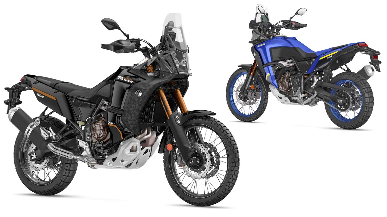 In Schwarz und Blau wird die Ténéré 700 „World Raid“ ab Mai orderbar sein – ab 12.874 Euro.