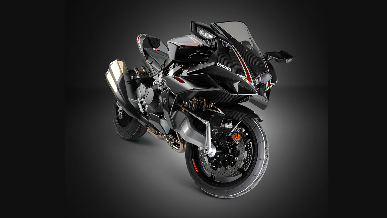 Die Tesi H2 von Bimota ©Kawasaki Motors Europe N.V., Niederlassung Deutschland