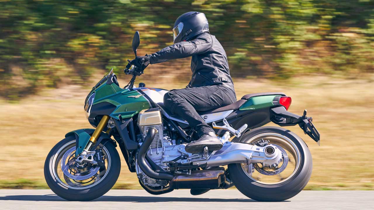 Die V100 Mandello: Ein starkes Lebenszeichen von Moto Guzzi.