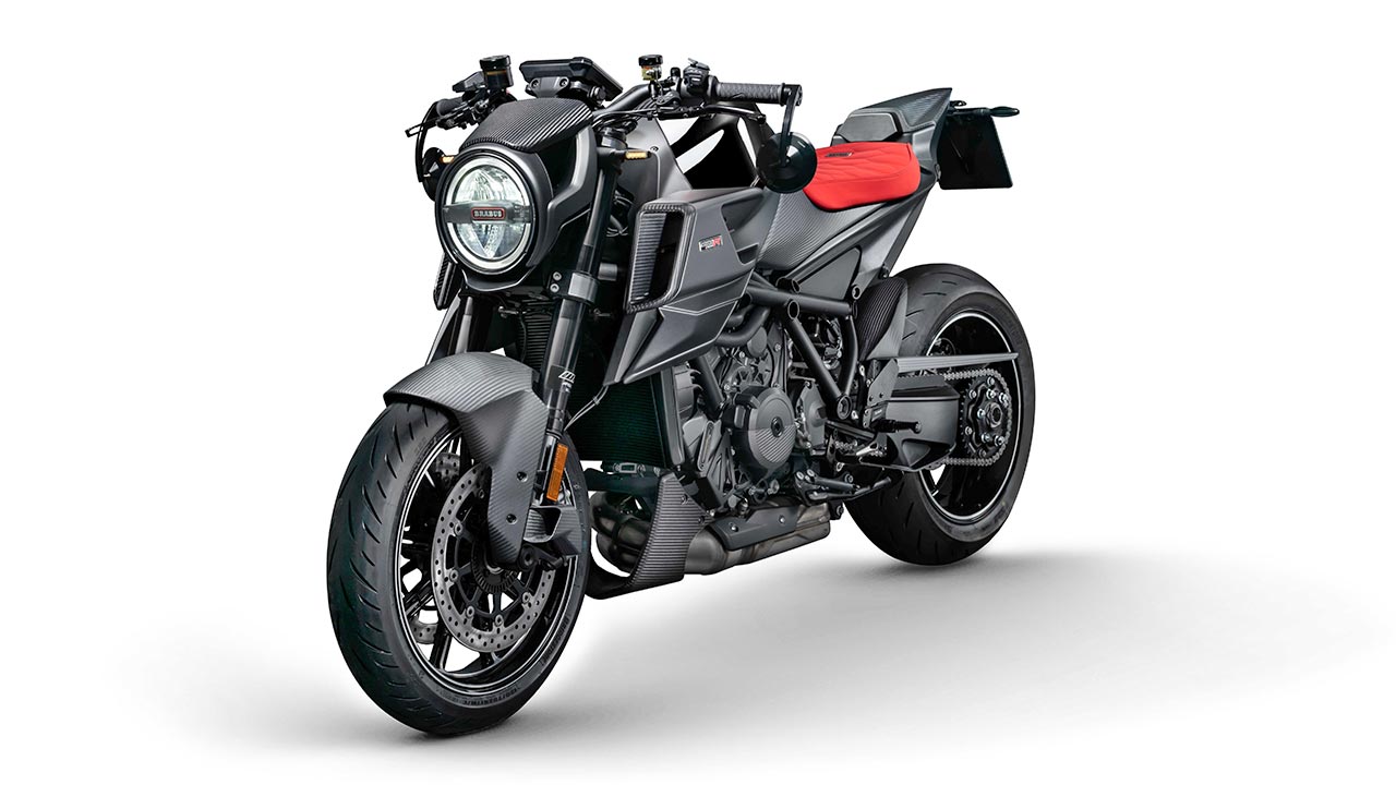 Zwei Farben (Rot und Schwarz), je 77 Exemplare: Die Brabus 1300 R ist ein exklusives Stück Zweirad.