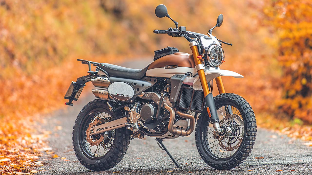 Debüt auf der EICMA in Mailand: Fantic Caballero Explorer 500.