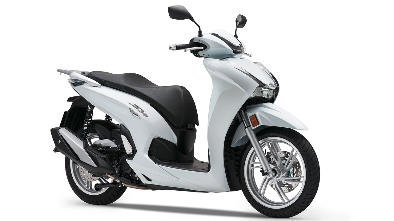 Honda SH350i des Modelljahrgangs 2021.