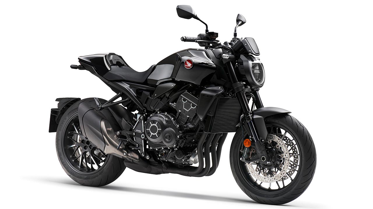 Honda CB1000R, hier als Black Edition, des Modelljahrgangs 2021.