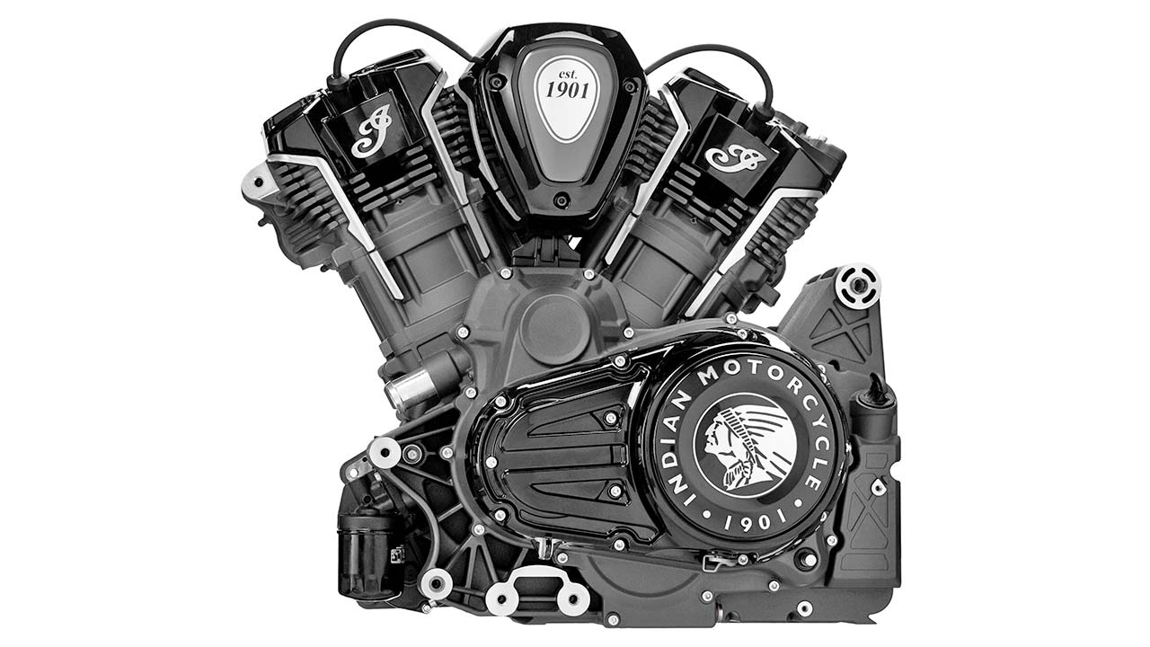 Der V-Twin treibt mit seinen 108 Kubik-Inch (1.769 Kubikzentimetern) die neue Challenger an.