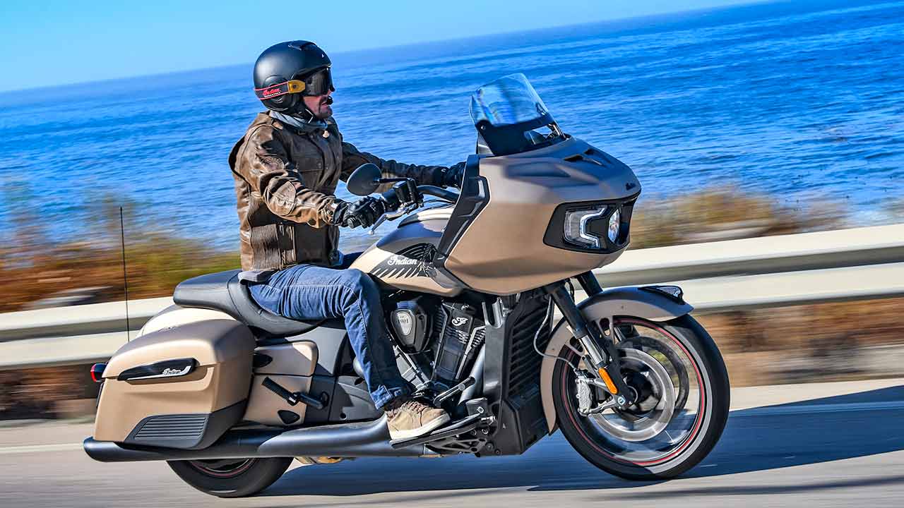 Mit dem Big Bagger Challenger wildert Indian einmal mehr im Harley-Revier.