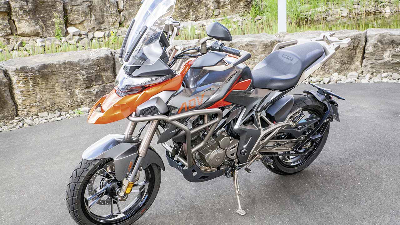 Kleines Motorrad ganz groß: Das Adventure-Bike Zontes T310.